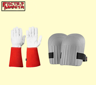 NoCry Long Leather Gardening Gloves 2